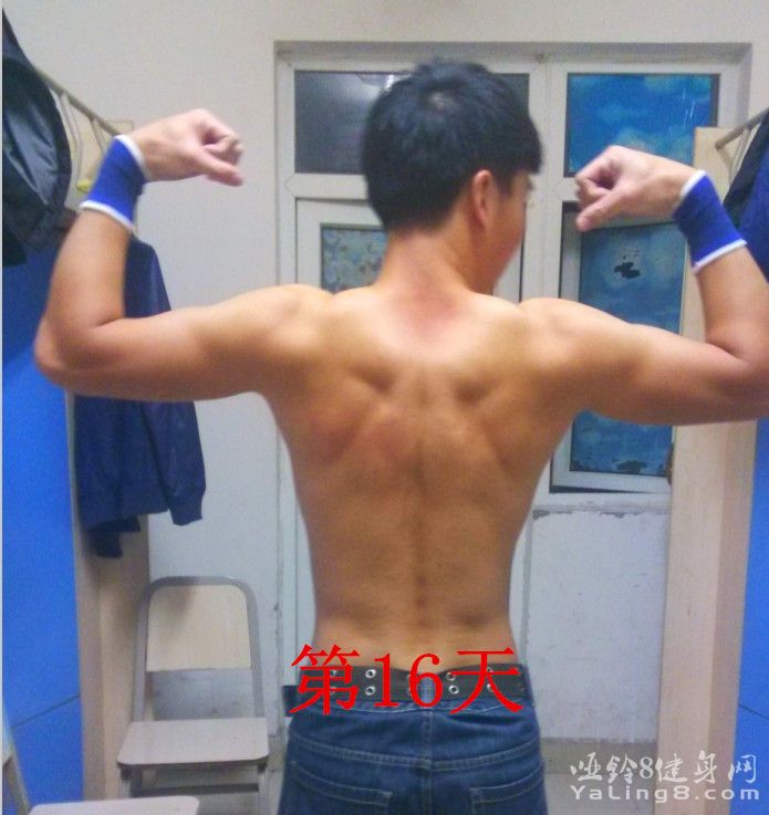 背部有肉啦