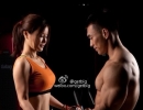 韩国"养眼型男与美女"健身组合