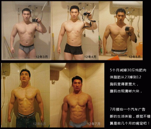 健美,90公斤减到75公斤
