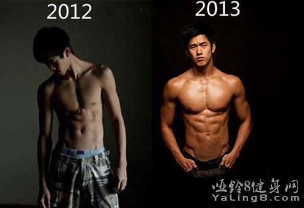 瘦男变肌肉男