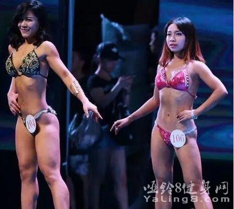 国内女子健美大赛,比拼身材,展现健康