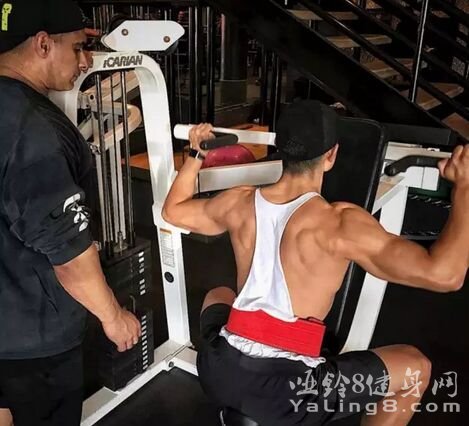 增肌训练中