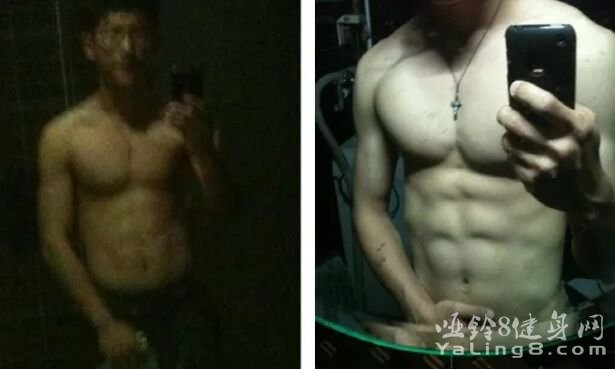 瘦弱男孩增肌之路